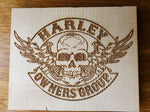 093743-HOG Wood Plaque