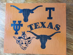 124152 UT Wood Plaque