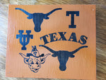 124152 UT Wood Plaque