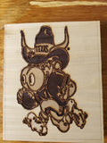 163910-Bevo Wood Plaque