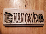 174842-Man Cave Plaque