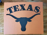 192941 Texas Longhorn Wood Plaque