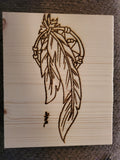 200643 Dreamcatcher Wood Plaque